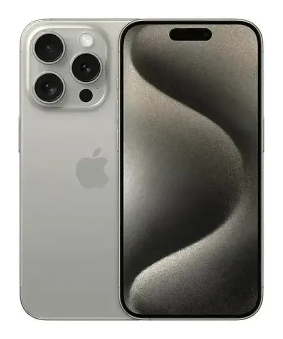 Смартфон восстановленный Apple iPhone 15 Pro 256GB ELNU Грейд A (натуральный титан)