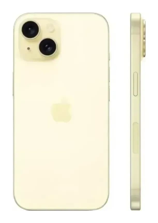 Смартфон восстановленный Apple iPhone 15 128GB ELNU Грейд A (желтый)