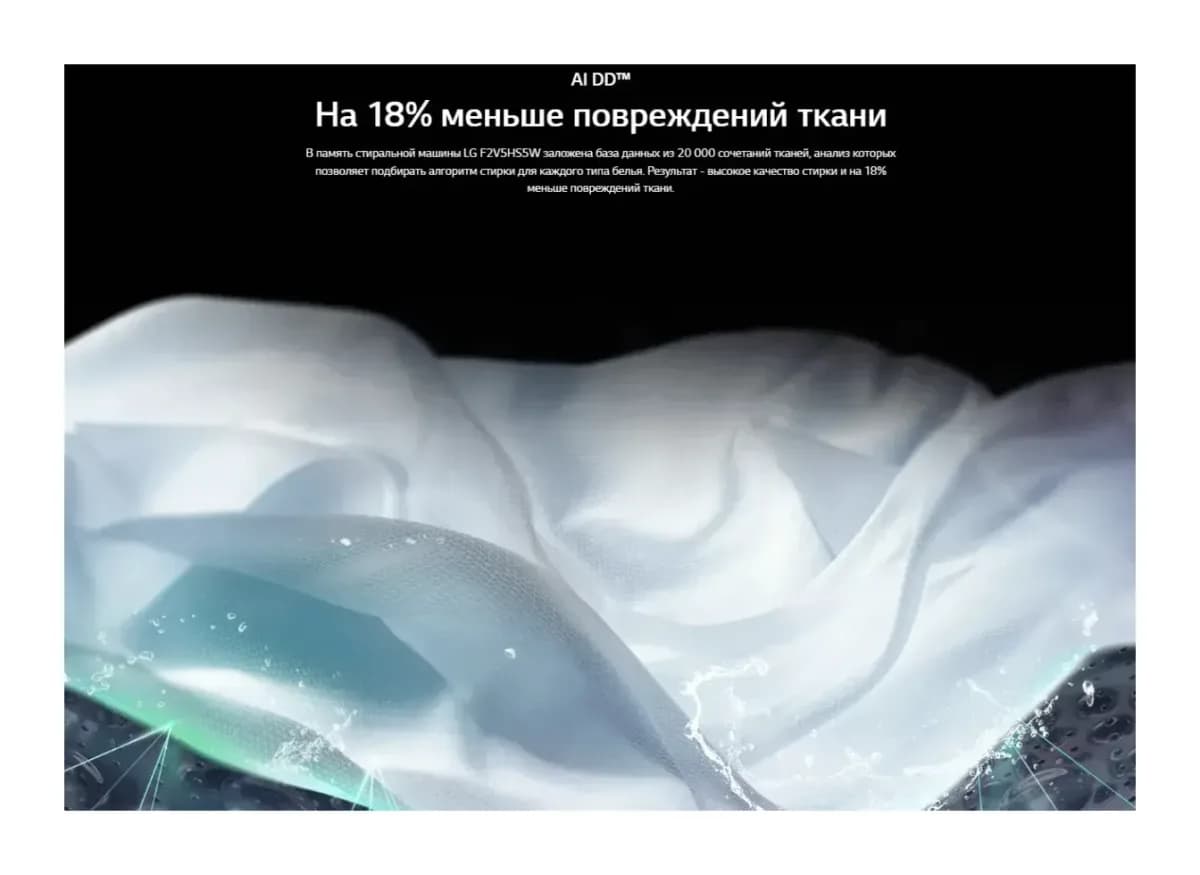 Стиральная машина LG F4V3RS4W