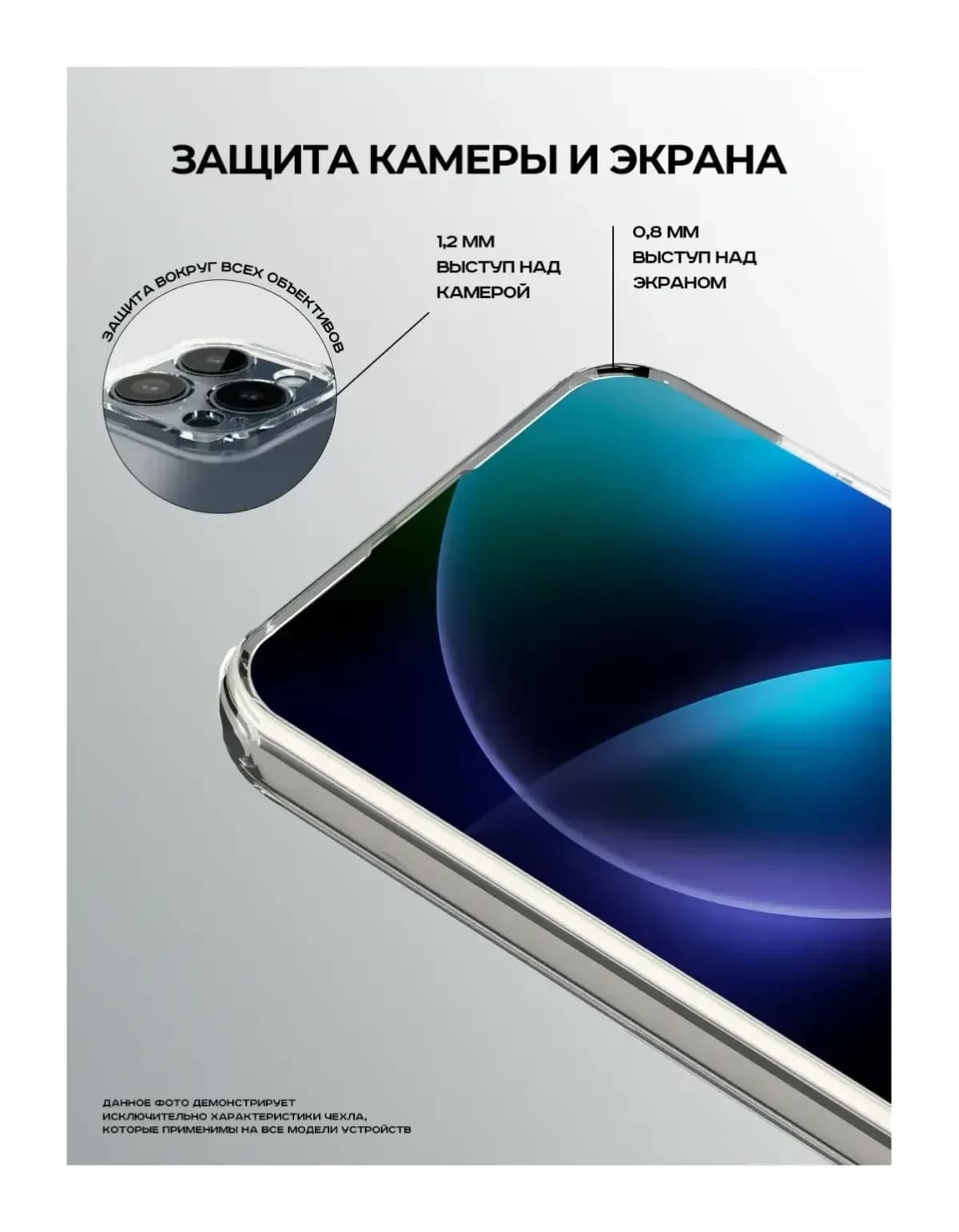 Чехол-накладка Case Better One для Xiaomi Redmi 13C (прозрачный)