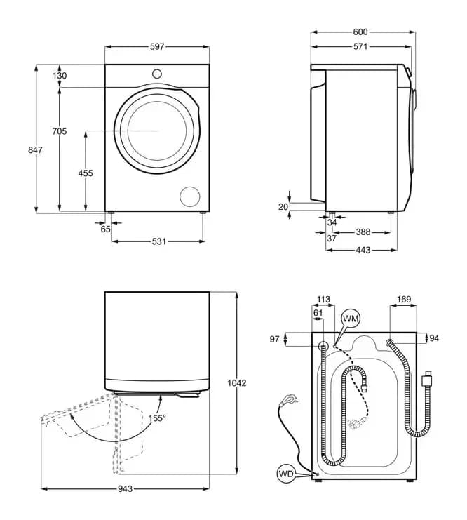 Стирально-сушильная машина Electrolux EW7W4492E