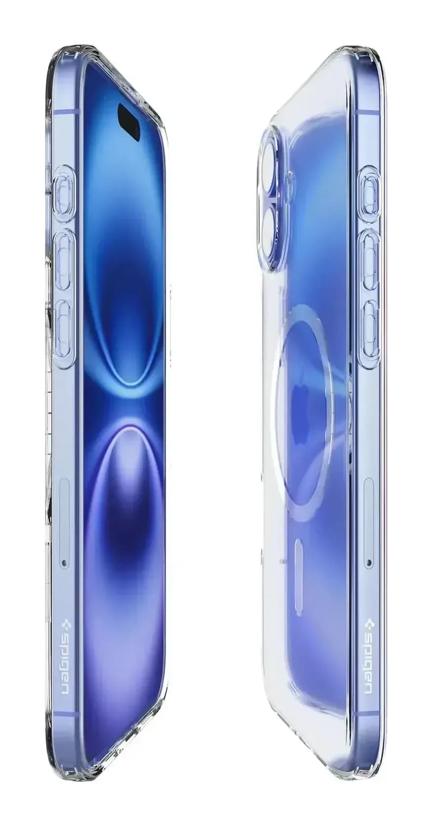 Чехол-накладка Spigen Liquid Crystal Mag Magsafe для iPhone 16 / ACS08390 (Clear)
