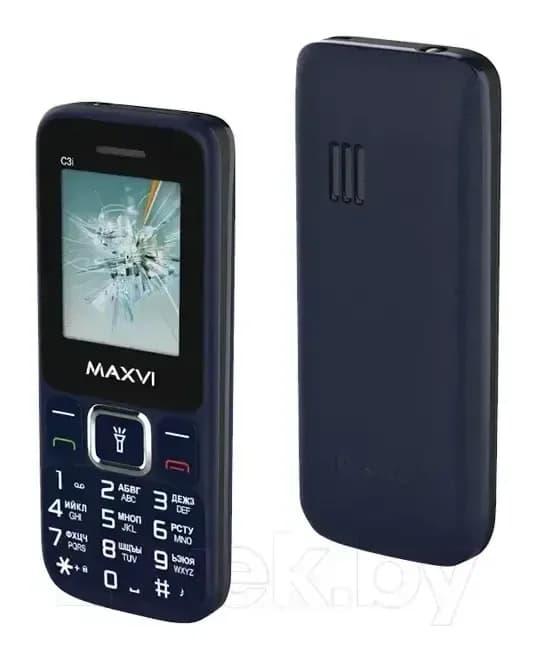 Мобильный телефон Maxvi C 3i (маренго)