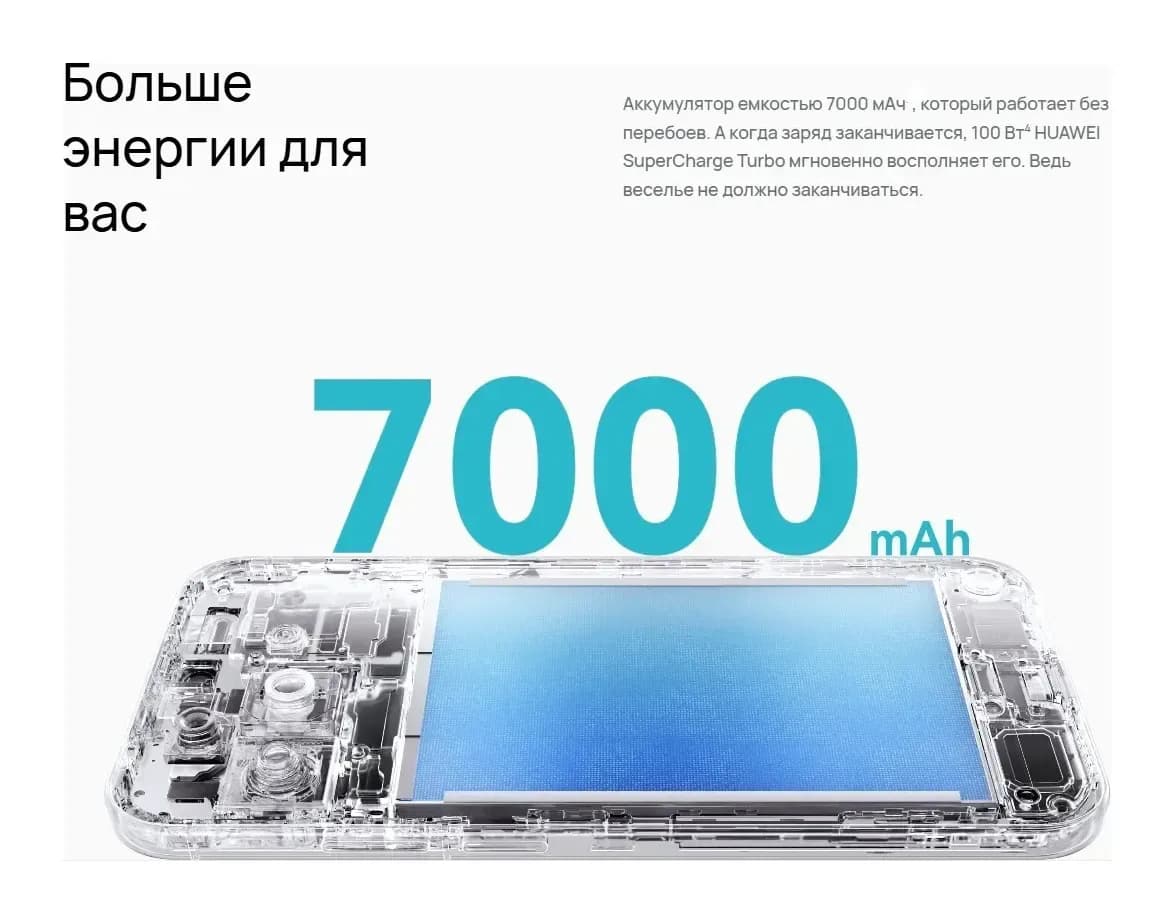 Смартфон Huawei Nova 16s Pro 12GB/512GB (переливающийся голубой)