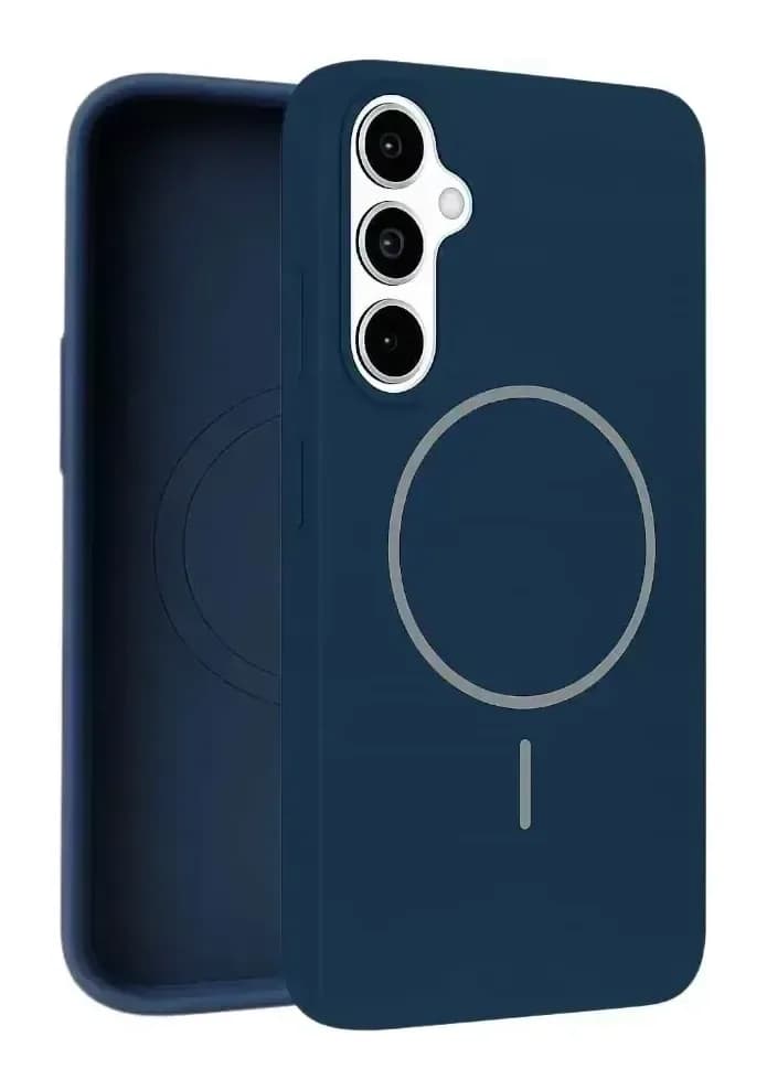 Чехол-накладка Bingo Silicone Magnetic для Samsung S25+ (синий)
