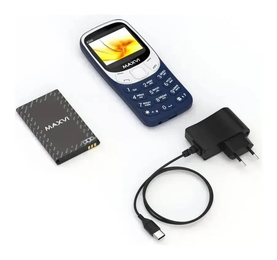 Мобильный телефон Maxvi K200 (синий)