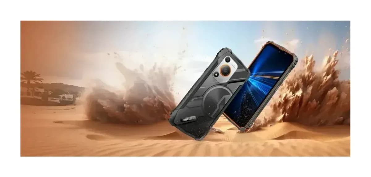 Смартфон Oscal Marine 1 4GB/128GB (черный)