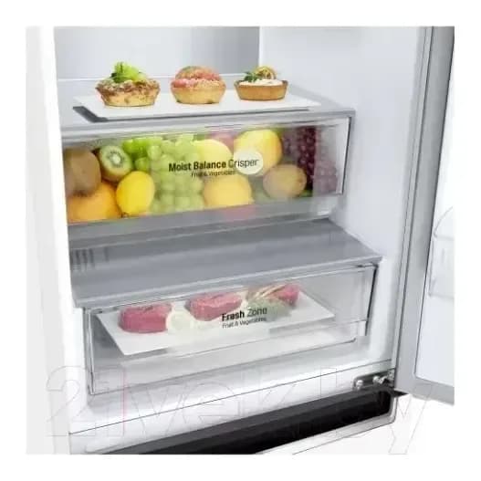Холодильник с морозильником LG DoorCooling+ GA-B509MVQM
