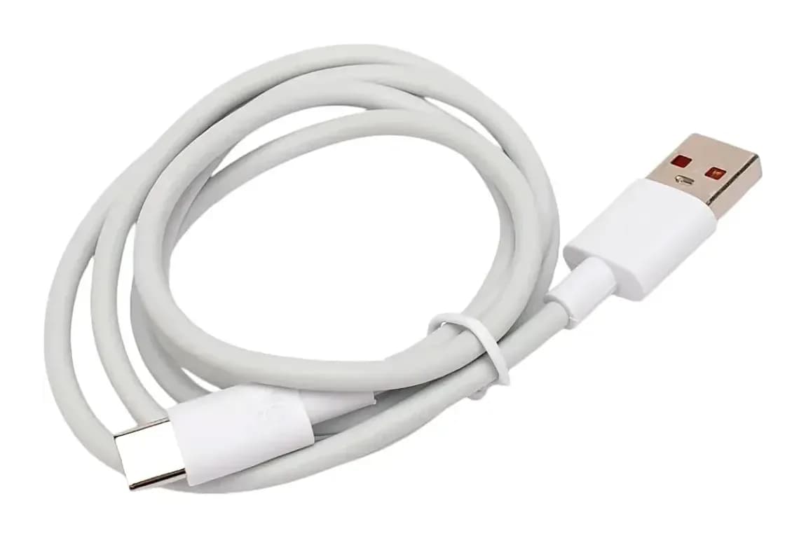Зарядный кабель Gembird/Cablexpert CC-USB2-AMCM-66W-1M-W (1м, белый)