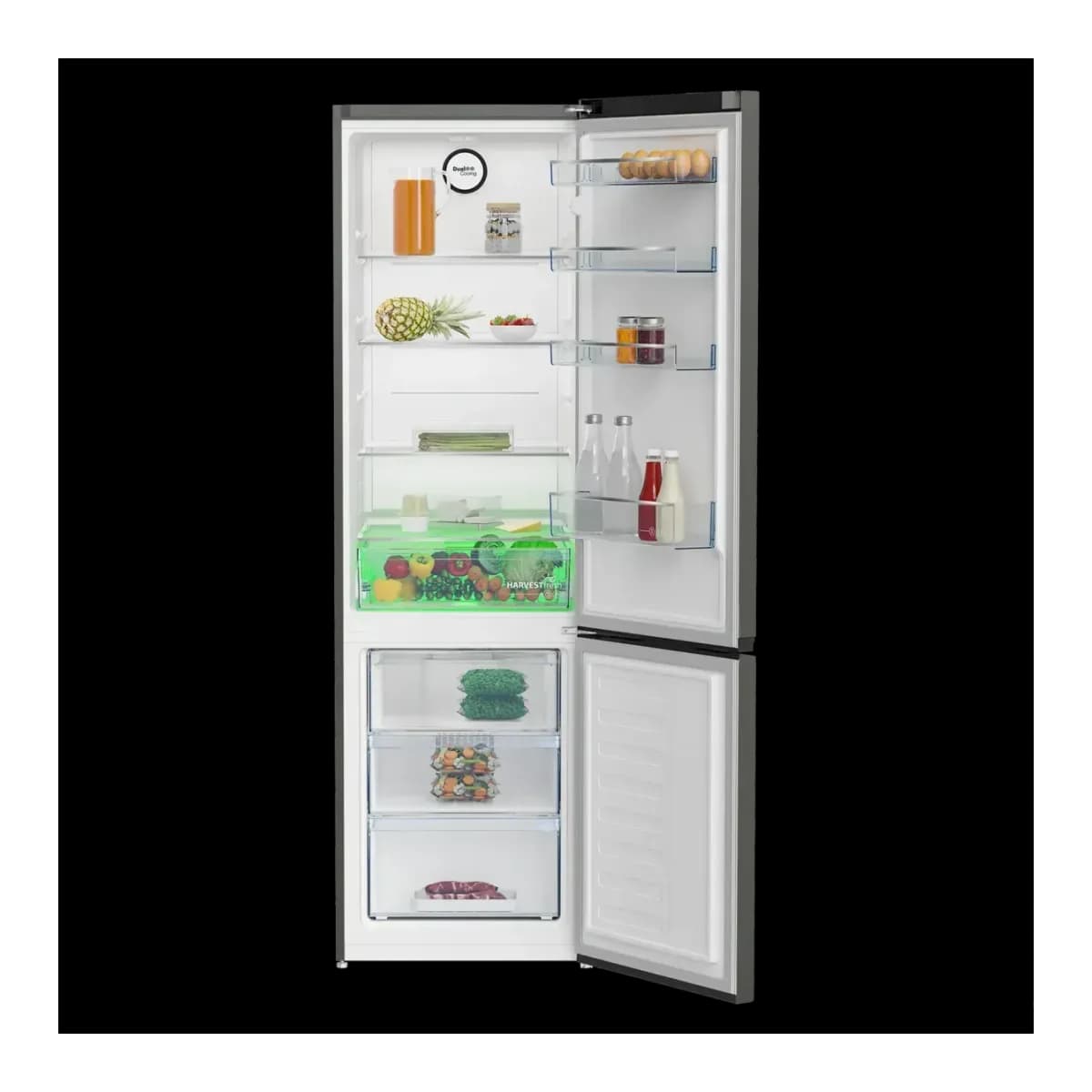 Холодильник с морозильником Beko B1RCNK402G