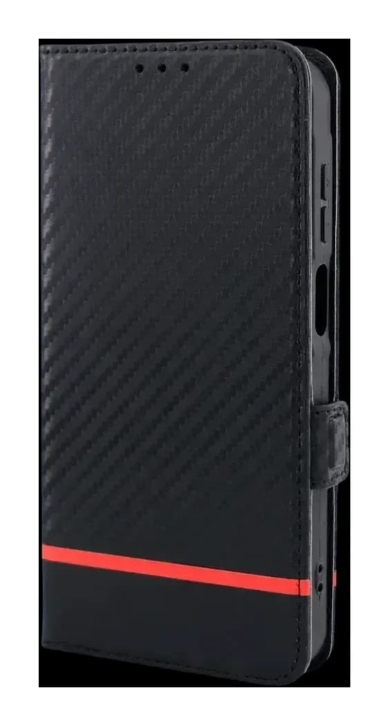 Чехол-книжка Case Book для Galaxy A15 4G/5G с магнитной застежкой (черный карбон)