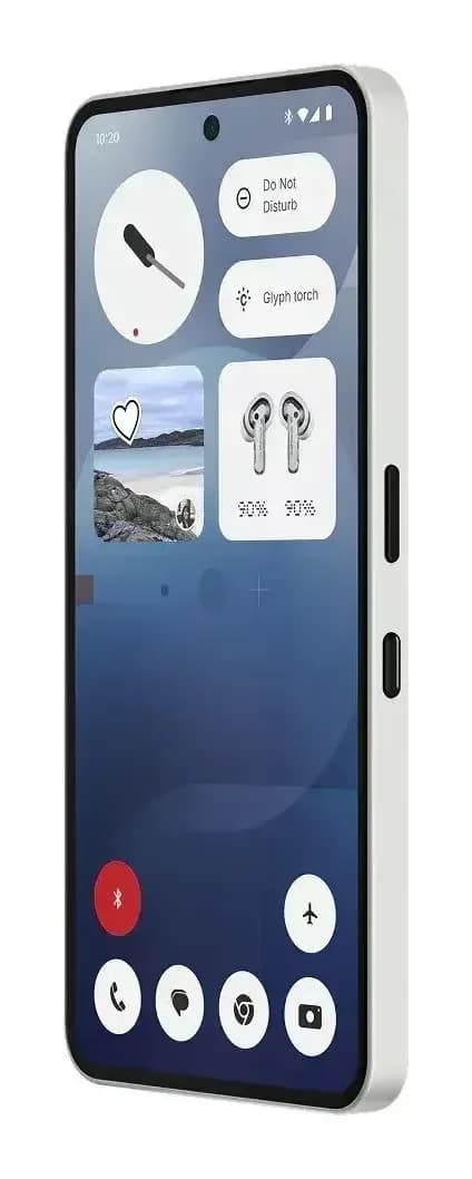 Смартфон Nothing Phone 3А 12GB/256GB (белый)