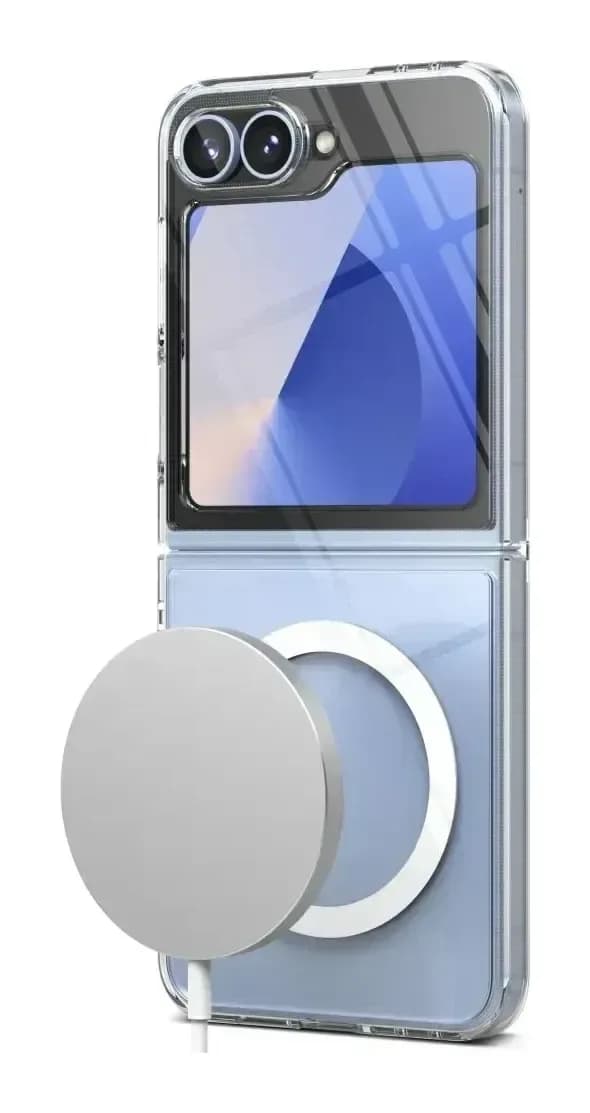 Чехол-накладка Ringke Fusion Magnetic Magsafe для Galaxy Z FLIP 6 (Clear)
