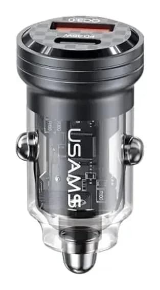 Автомобильное зарядное устройство Usams C35 / US-CC175 (черный)