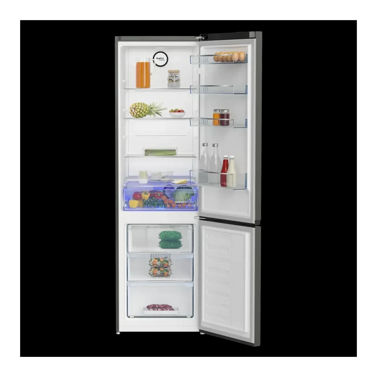 Холодильник с морозильником Beko B1RCNK402G