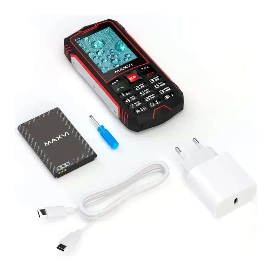 Мобильный телефон Maxvi R10 (красный)