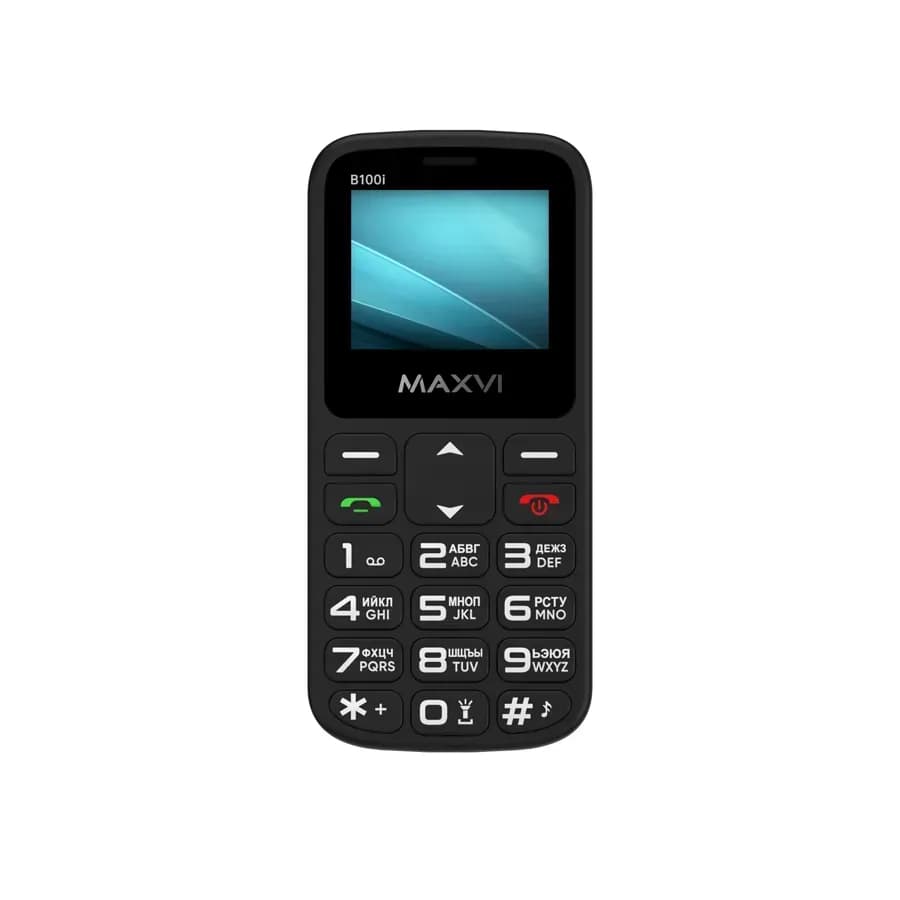Мобильный телефон Maxvi B100i (черный)