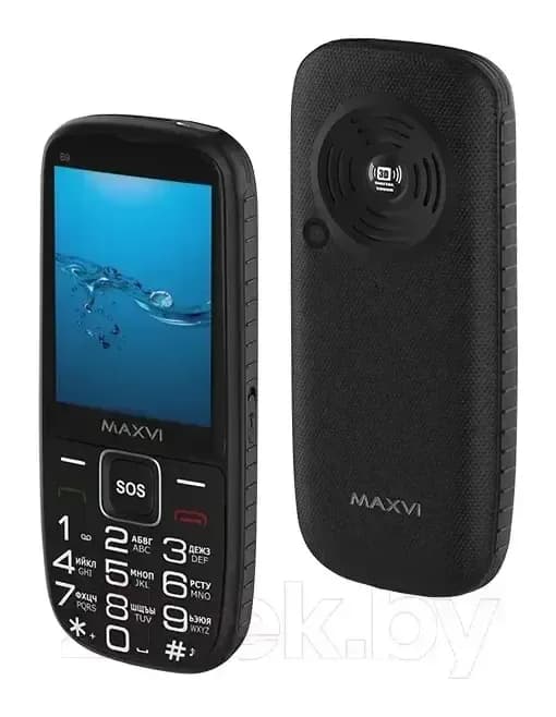 Мобильный телефон Maxvi B9 (черный)