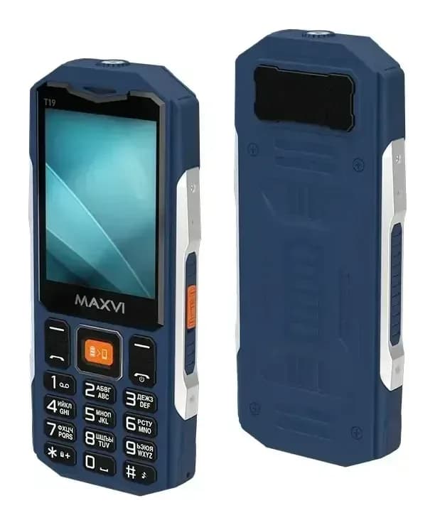 Мобильный телефон Maxvi T19 (синий)
