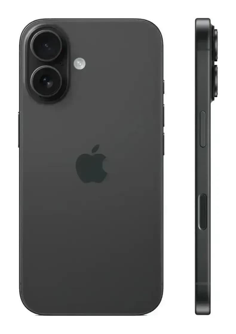 Смартфон Apple iPhone 16 128GB (черный)