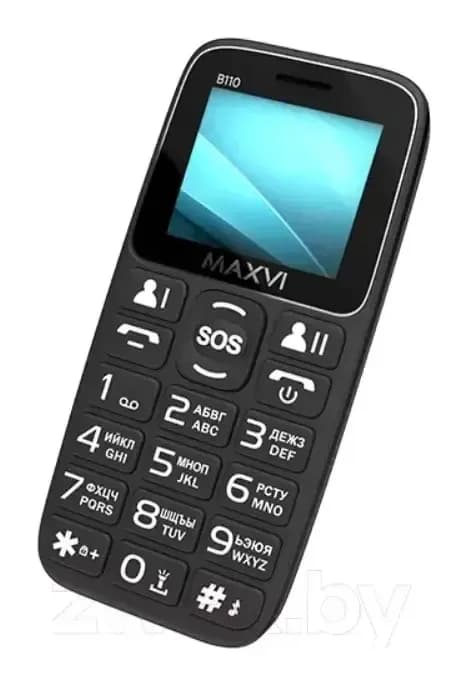 Мобильный телефон Maxvi B110 (черный)