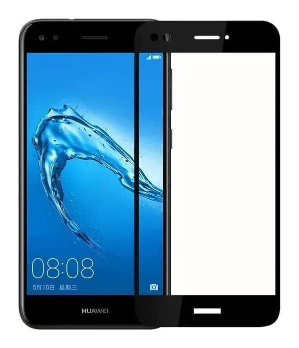 Защитное стекло для телефона Case Full Screen для Huawei P9 Lite Mini/Nova 2 (черный/глянец)