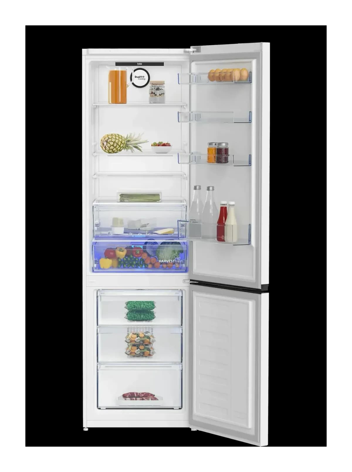 Холодильник с морозильником Beko B3RCNK405HDW