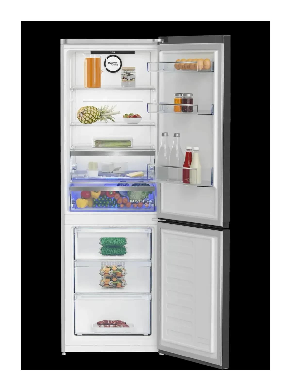 Холодильник с морозильником Beko B5RCNK366HDX