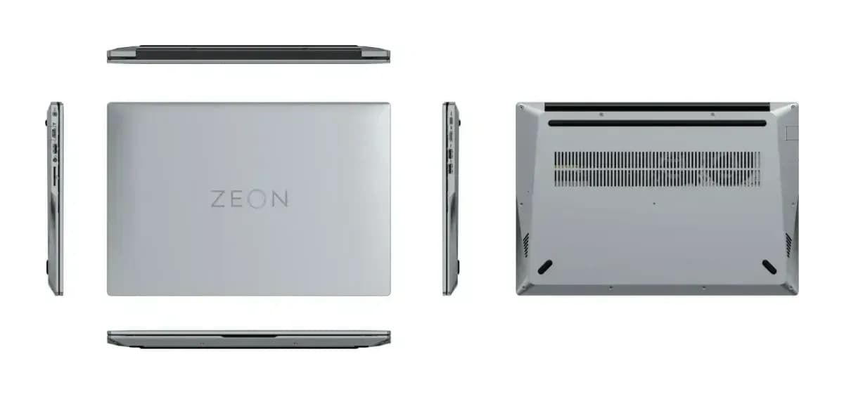 Ноутбук ZEON GameBook Air i5-12450/2050/16/512 SSD/16" Windows 11 Pro (Gray)