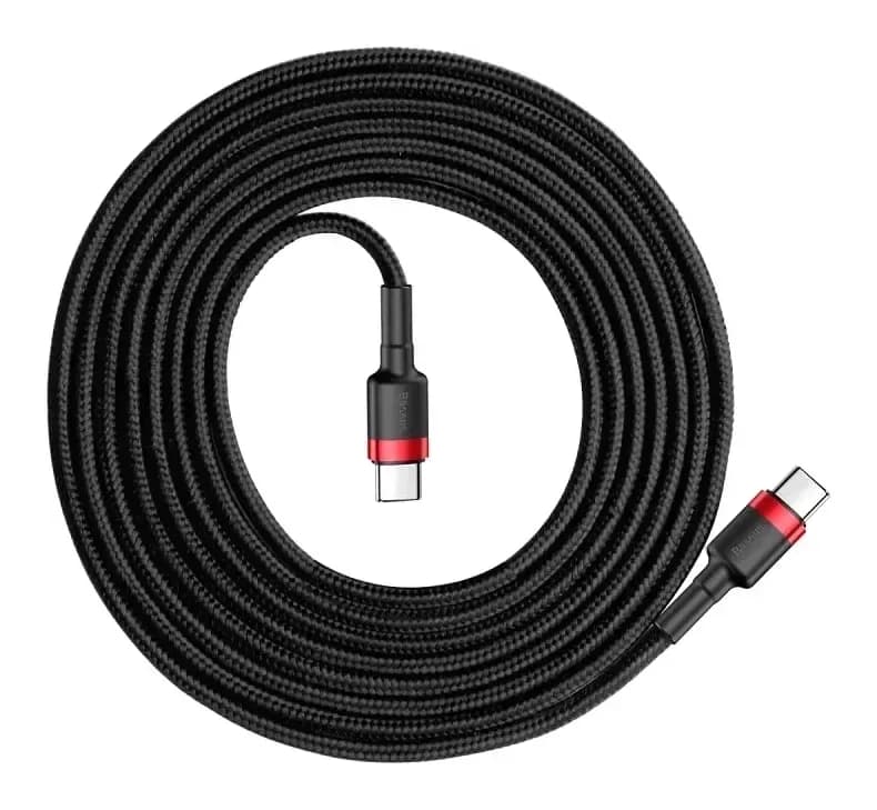 Зарядный кабель Baseus Cafule Series / CATKLF-H91 (2м, красный)