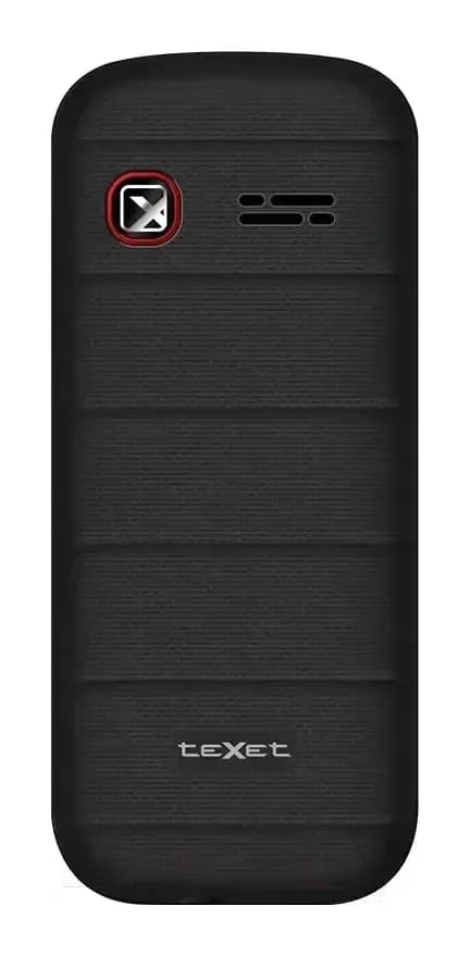 Мобильный телефон Texet TM-130 (черный/красный)