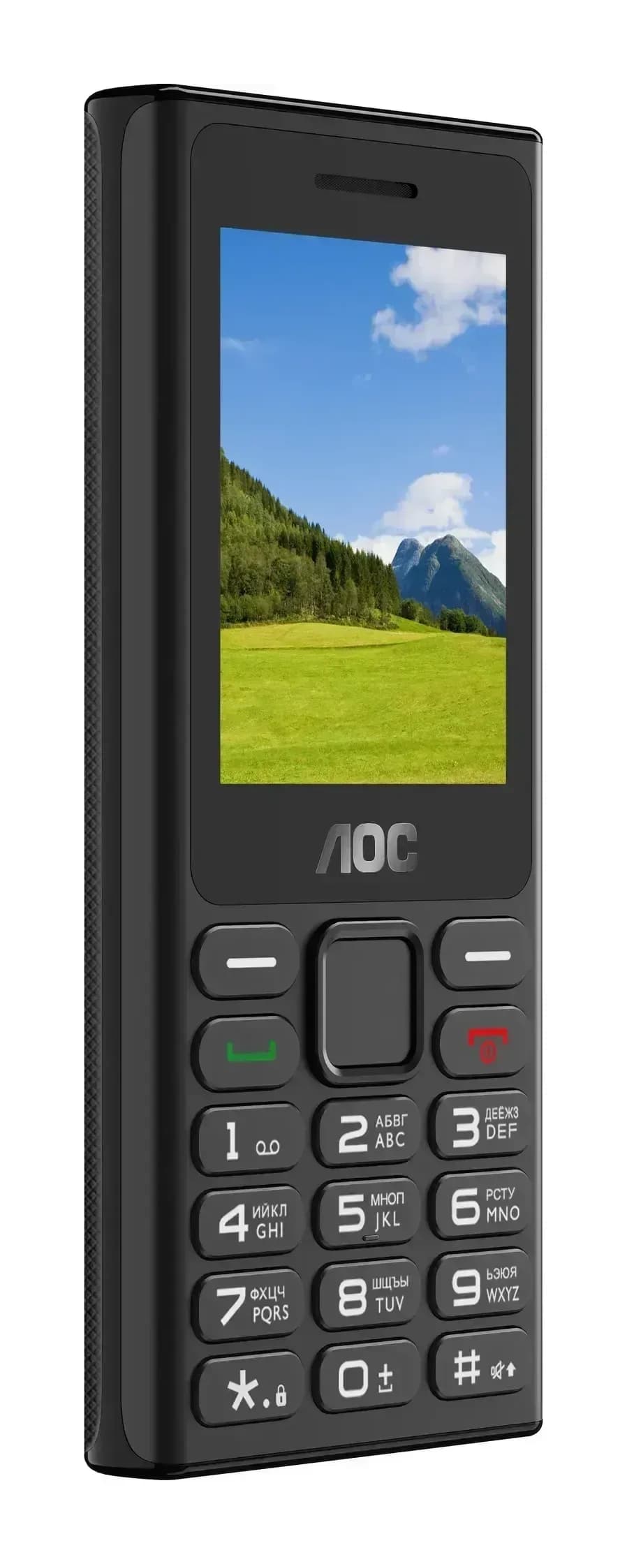 Мобильный телефон AOC A240 / CTA240BK/00 (черный)