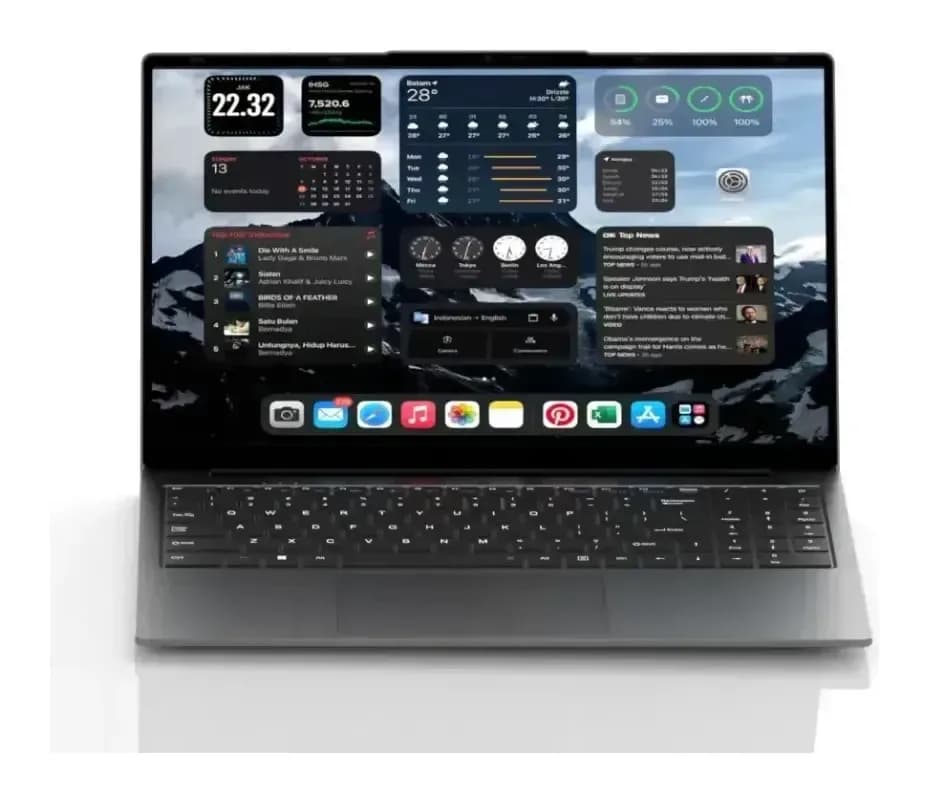 Ноутбук ZEON Herobox S 15.6/4425Y/16/512 Windows 11 Pro (Gray)