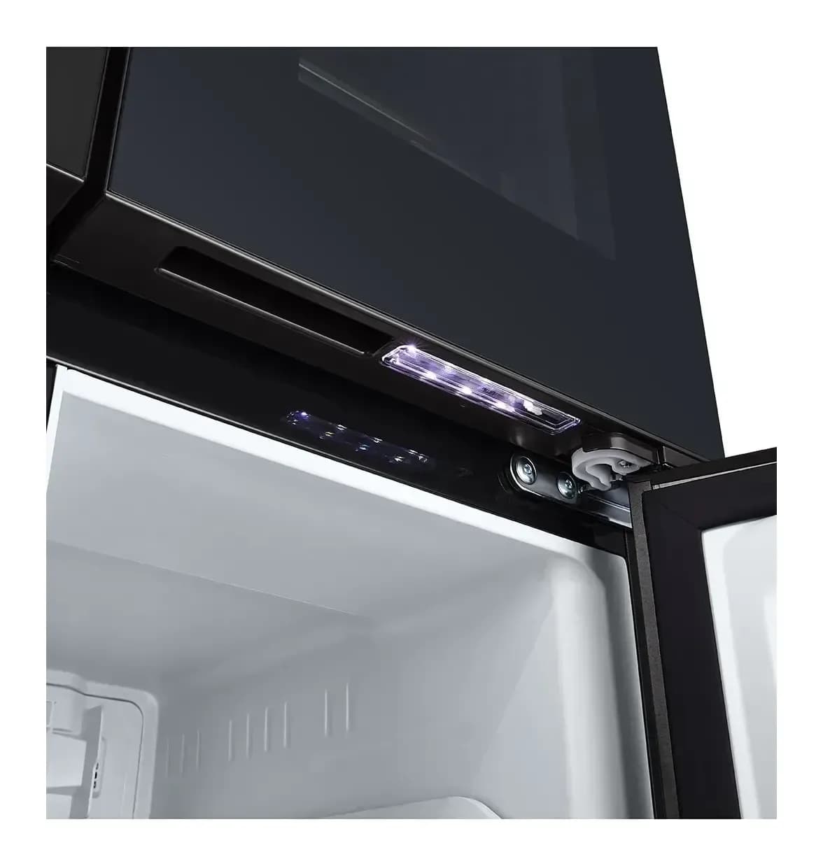 Холодильник с морозильником LG GC-V22FHBBM