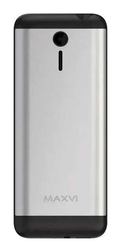 Мобильный телефон Maxvi X10i (металлик/серебристый)