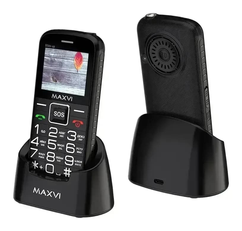 Мобильный телефон Maxvi B5ds up (черный)