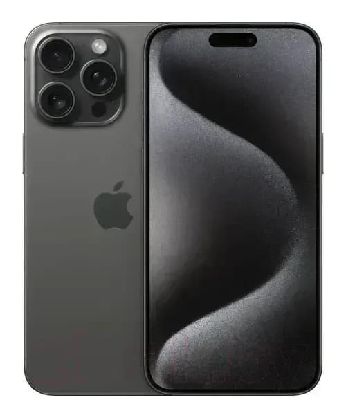 Смартфон восстановленный Apple iPhone 15 Pro 128GB Flip Грейд A (черный титан)