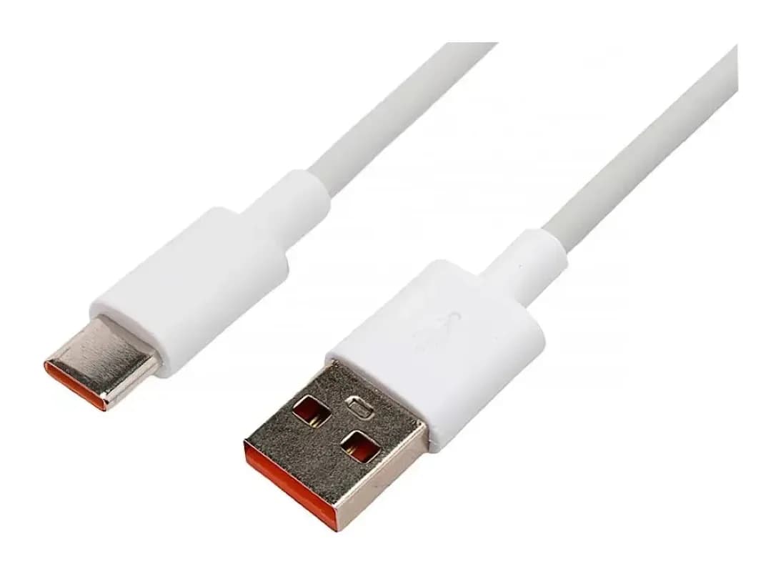 Зарядный кабель Gembird/Cablexpert CC-USB2-AMCM-66W-1M-W (1м, белый)