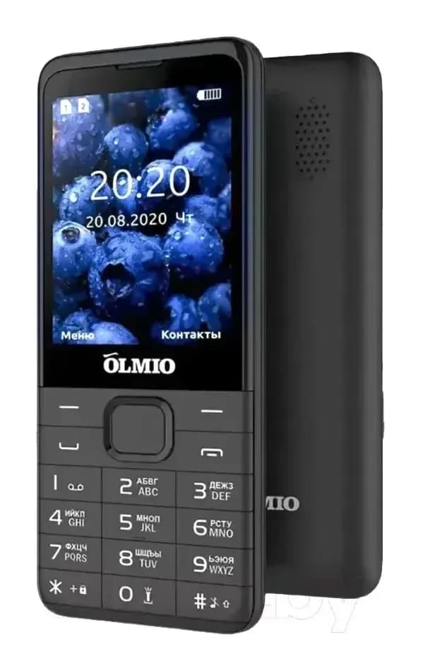 Мобильный телефон Olmio E29 / 043765 (черный)