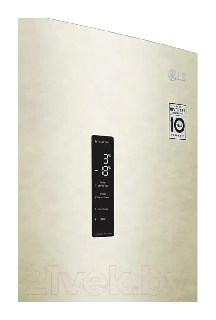 Холодильник с морозильником LG GA-B509CESL