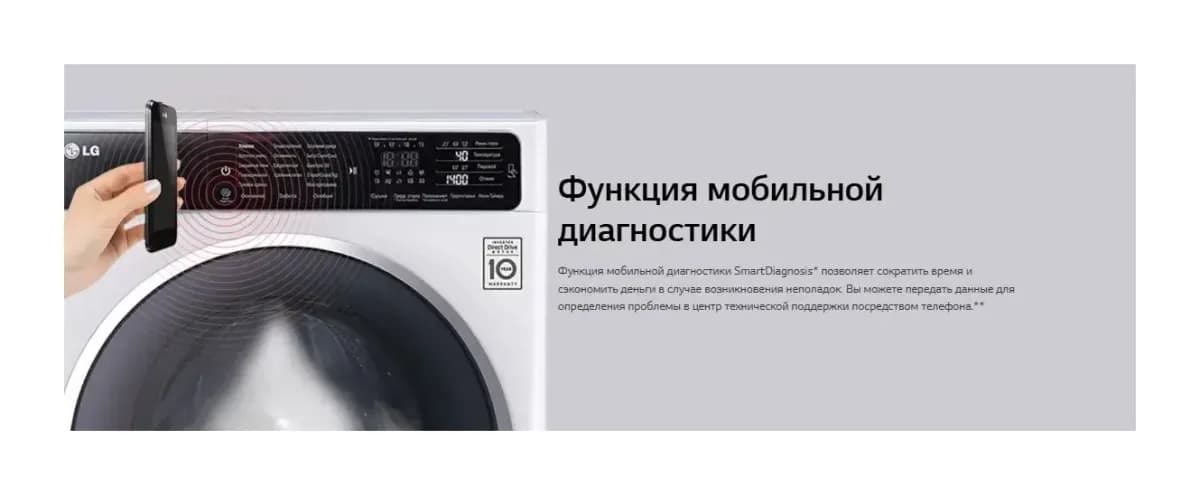 Стиральная машина LG F1296TD4