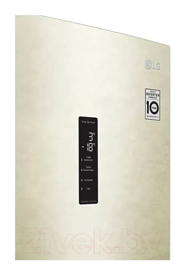 Холодильник с морозильником LG DoorCooling+ GA-B459MESL