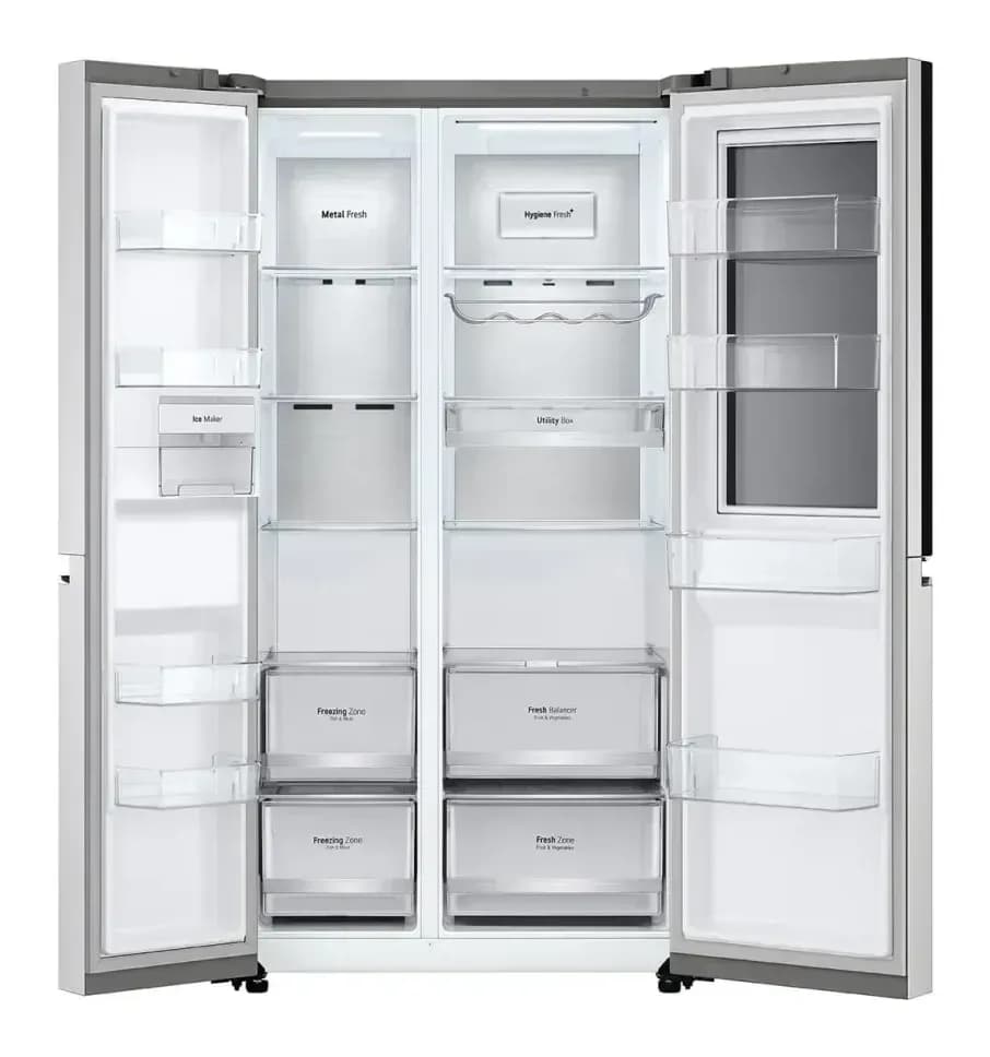 Холодильник с морозильником LG GC-Q257CAFV