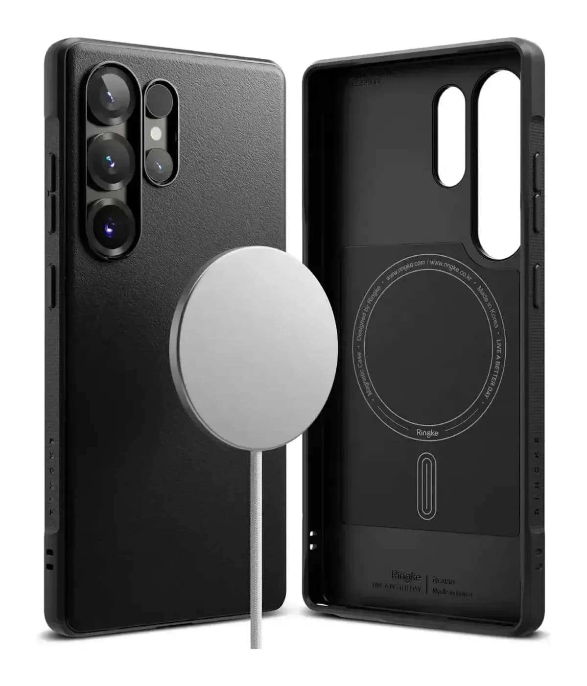 Чехол-накладка Ringke Onyx Magnetic Для Galaxy S25 Ultra (черный)
