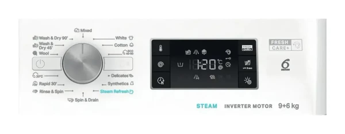 Стирально-сушильная машина Whirlpool FFWDB 964489 SV EE