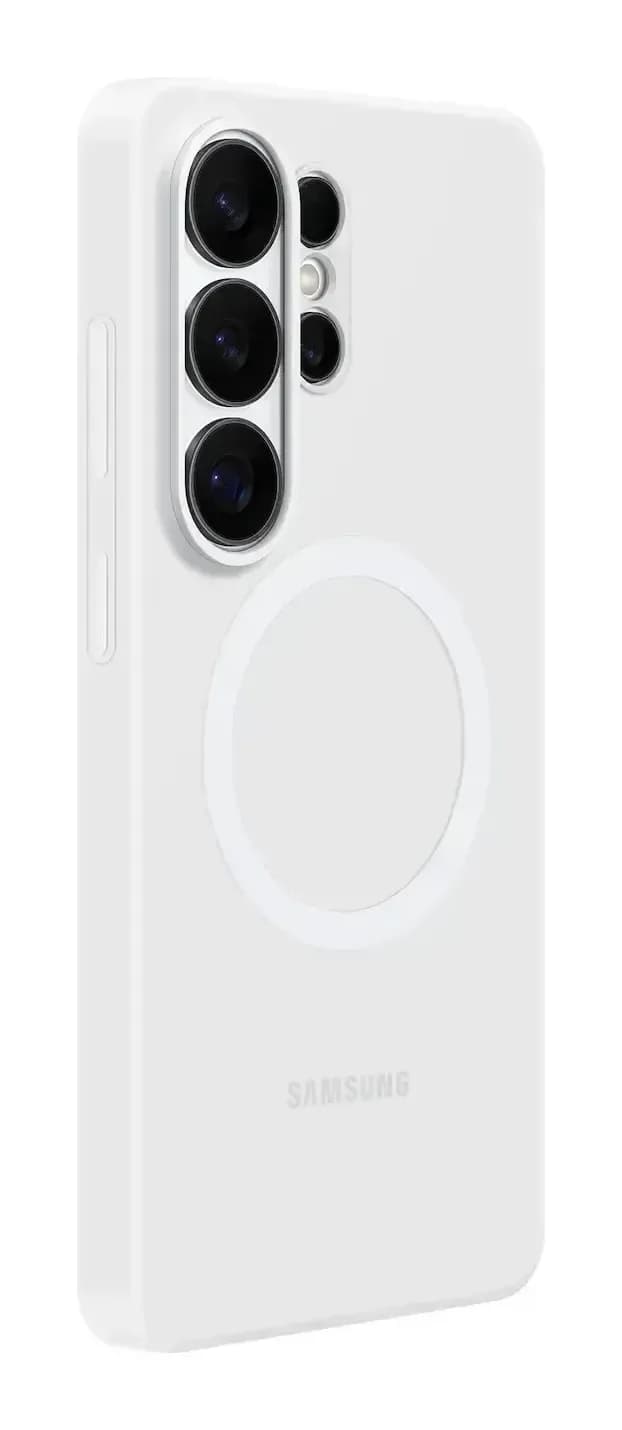 Чехол-накладка Samsung Silicone Magnet Case S26 Ultra / EF-ES948CWEGRU (белый)