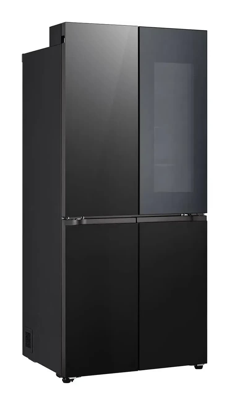 Холодильник с морозильником LG GC-V22FHBBM