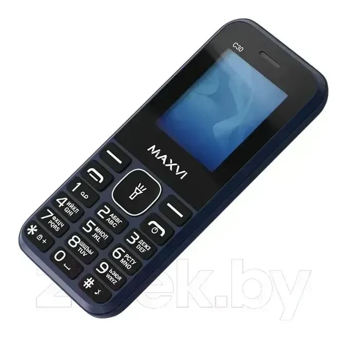 Мобильный телефон Maxvi C30 (синий)