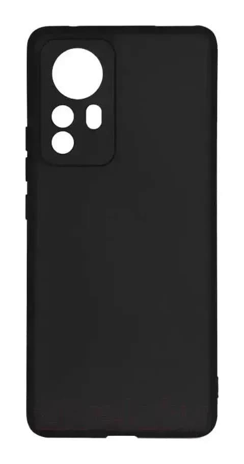 Чехол-накладка Case Coated для Xiaomi 12 Lite (черный)