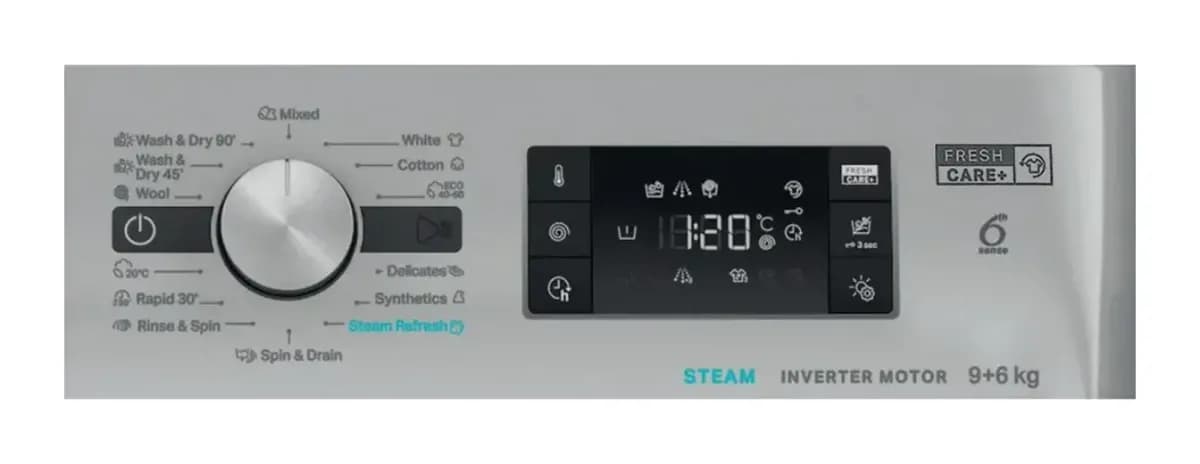 Стирально-сушильная машина Whirlpool FFWDB 964489 SBSV EE